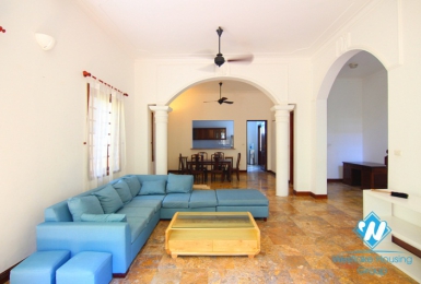 Nice house with courtyard for rent in Tay Ho District 